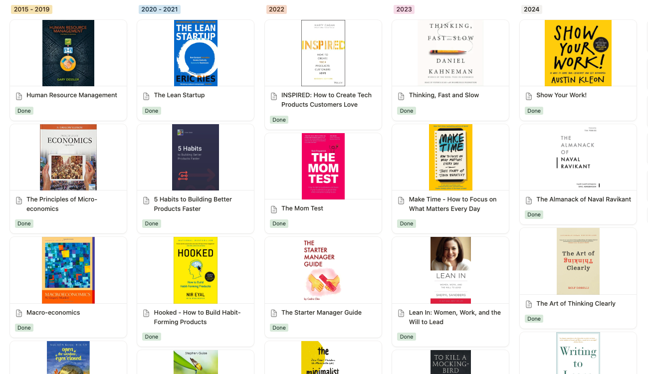 Reading List